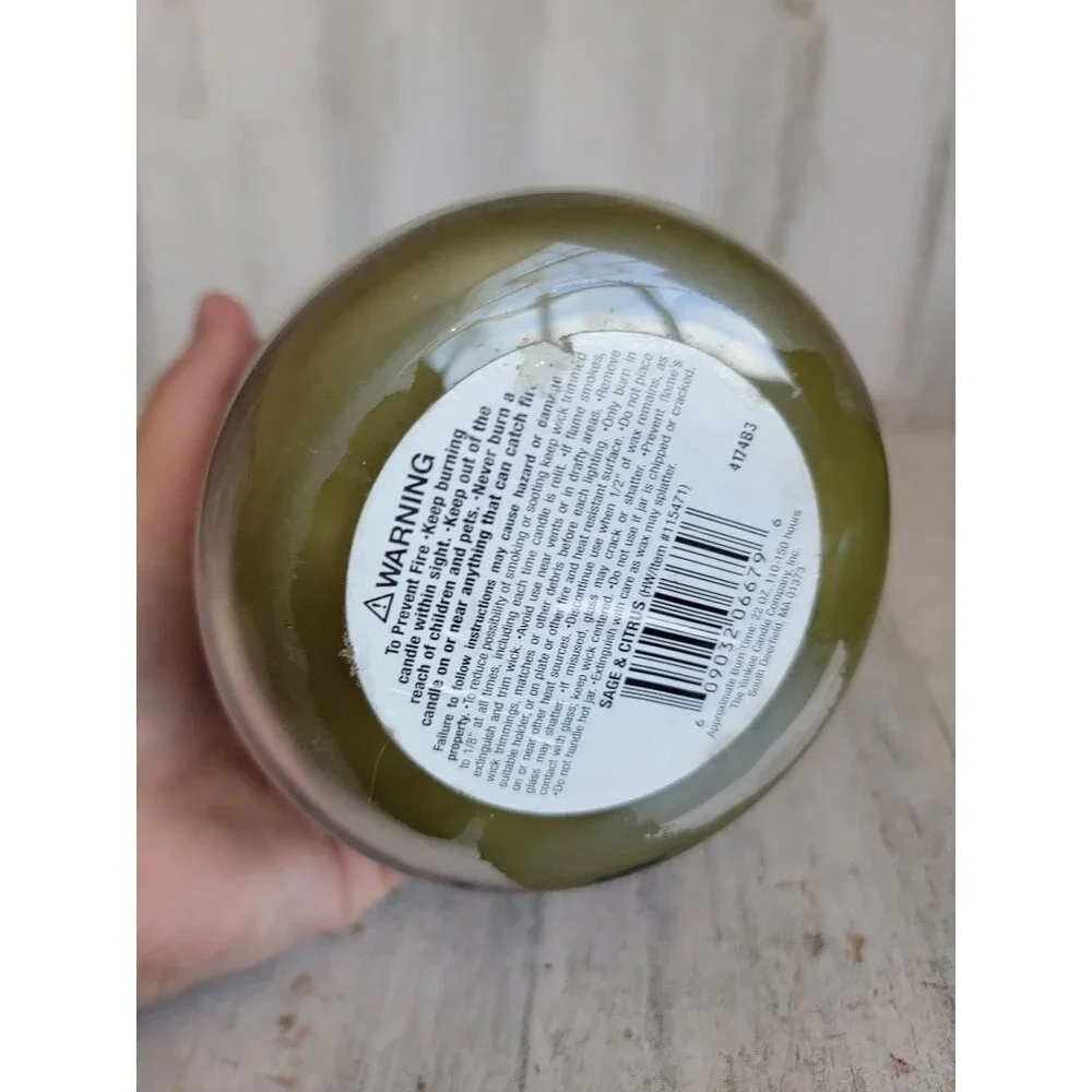 Yankee candle sage citrus house warmer‎ Xmas home decor